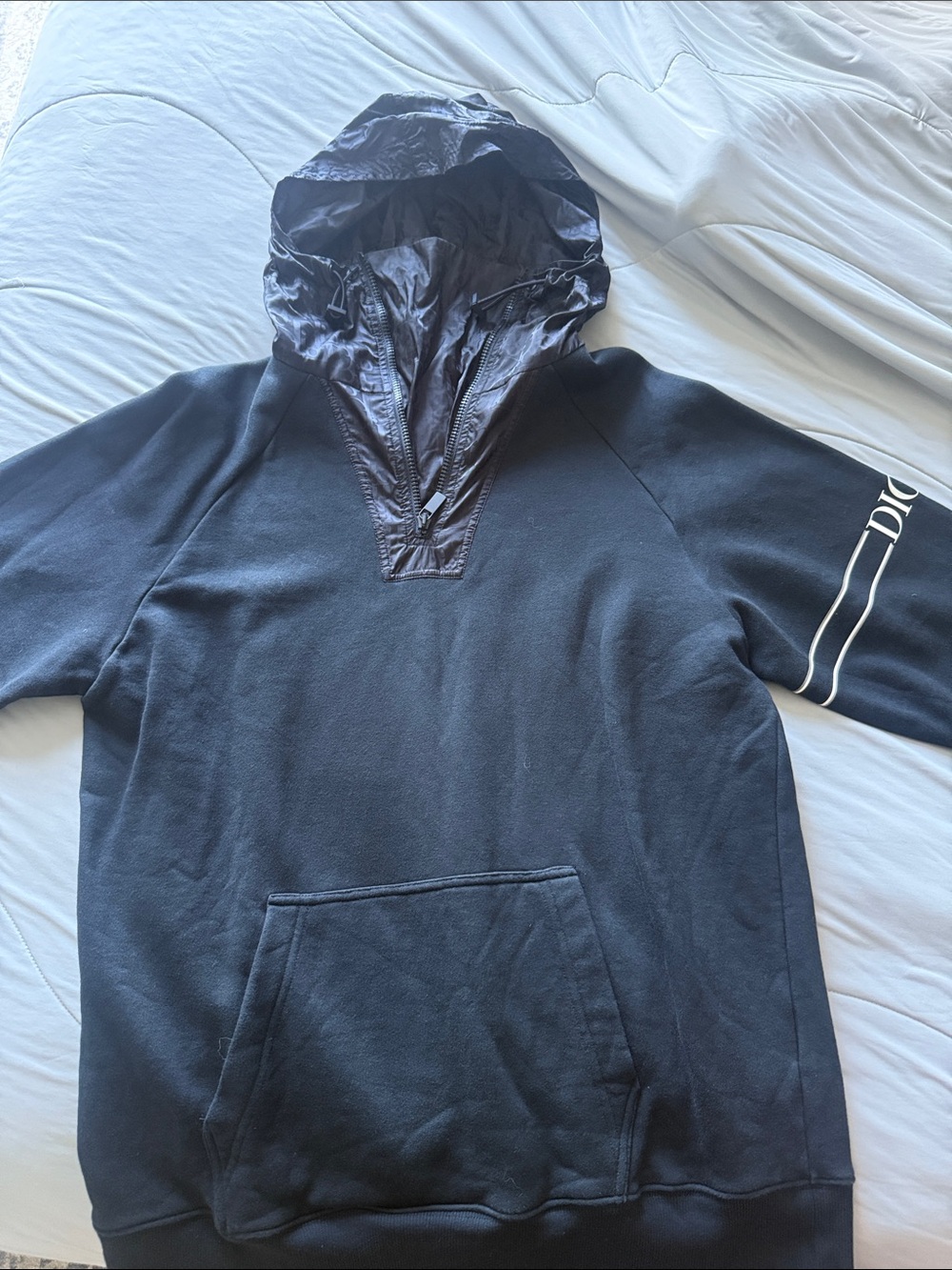 Dior Oblique Quarter-Zip Hoodie